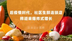 后疫情時代，社區生鮮連鎖店將迎來爆炸式增長
