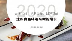 2020年，鹵味食品、預制食品、自熱食品、速凍食品將迎來新的增長